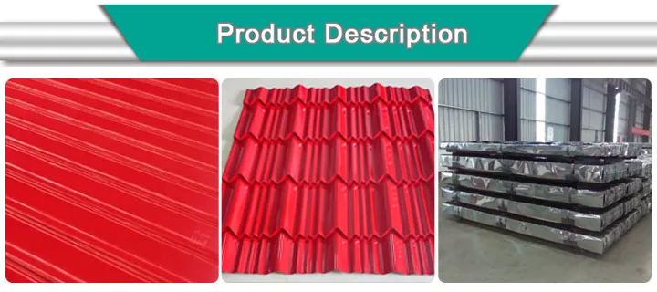 0.13-1.0/Bwg/AWG PPGI Prepainted Galvanized Roofing Sheet