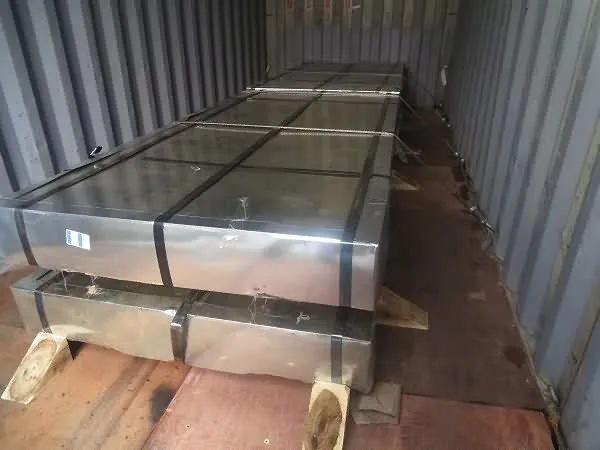 0.22mm G90 G60 Gi Sheet 30 Gauge Galvanized Steel Sheet Price