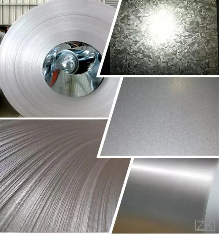 0.25 mm Thickness 1250 mm Width Gi Steel Coil