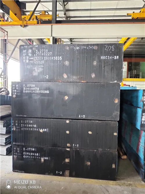 1.2738 718H P20+Ni Special Alloy Mould Forged Steel Block