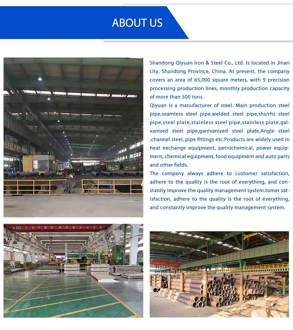 10# 20# 45# Carbon Steel Seamless Steel Pipe for Structure Water Gas Boiler Tube Oil Cracking Tube etc