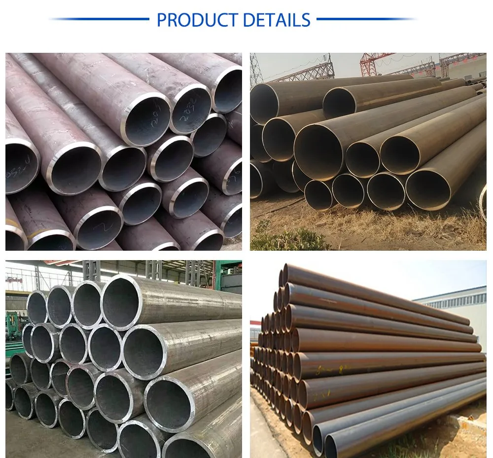 10# 20# 45# Carbon Steel Seamless Steel Pipe for Structure Water Gas Boiler Tube Oil Cracking Tube etc