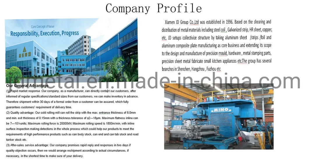 1050 Polished Aluminum Mirror Sheet Aluminum Coil for Lighting, Reflector, Interior Decoration