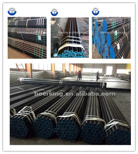 16 20 30 Inch ASME B36.10m ASTM A106 Gr. B Carbon Seamless Steel Pipe Structure Pipe St37 Round DIN En 10217-1-2005