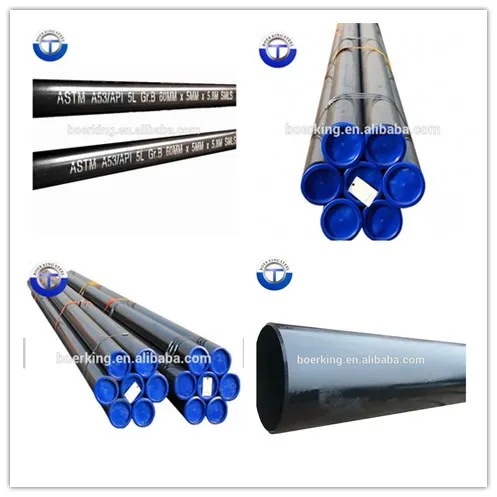 16 20 30 Inch ASME B36.10m ASTM A106 Gr. B Carbon Seamless Steel Pipe Structure Pipe St37 Round DIN En 10217-1-2005