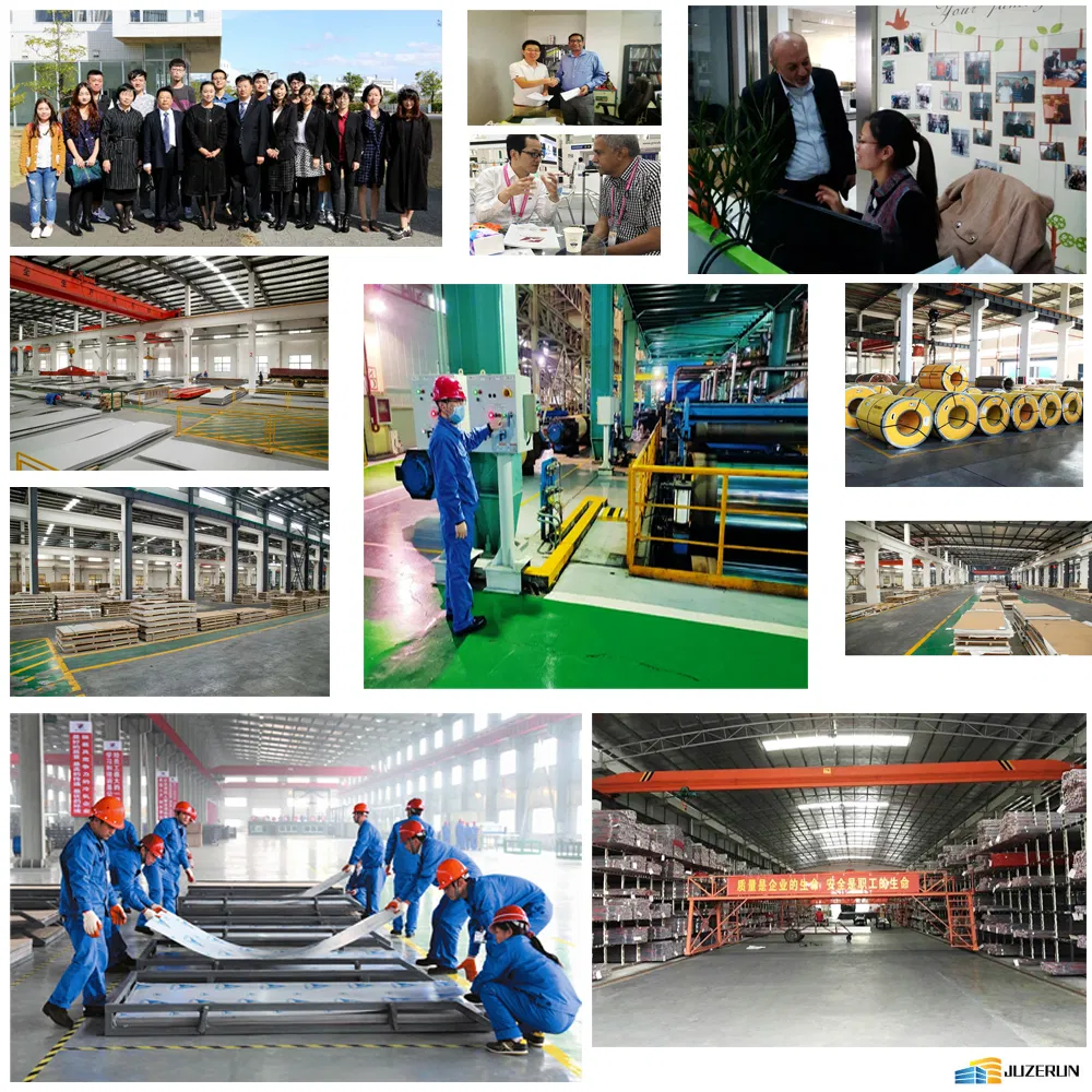 201 202 304 430 2b Ba Hl Mirror Cold Rolled Decorative Stainless Steel Sheet with PVC