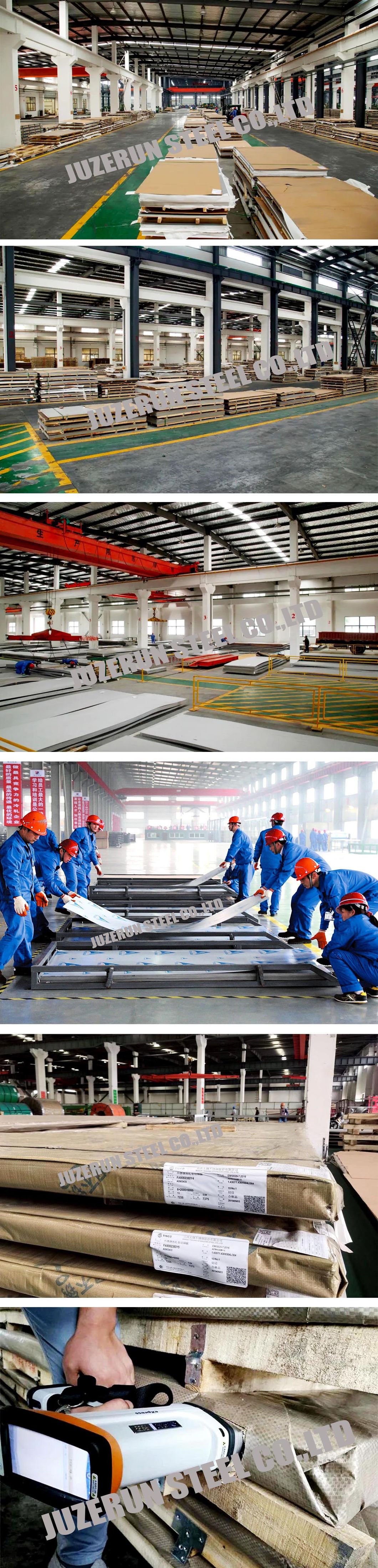 201 304 316L 410 430 Stainless Steel Sheet for Decorative Building Materials