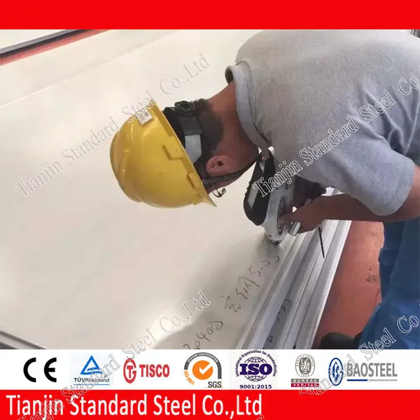 304 Ti-Gold Hl PVD Coating Stainless Steel Sheet