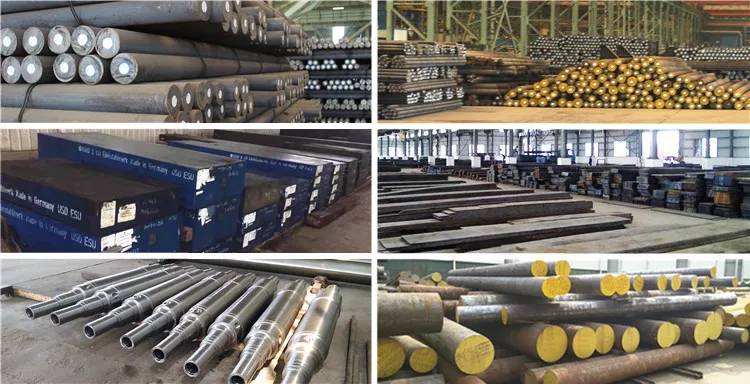 34CrNiMo6 1.6582 4337 Forging Special Steel Round Bar Shaft