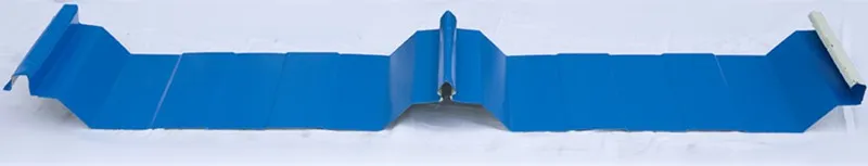 820 Bite Type Wall Panel Corrugated Steel Roofing Sheets