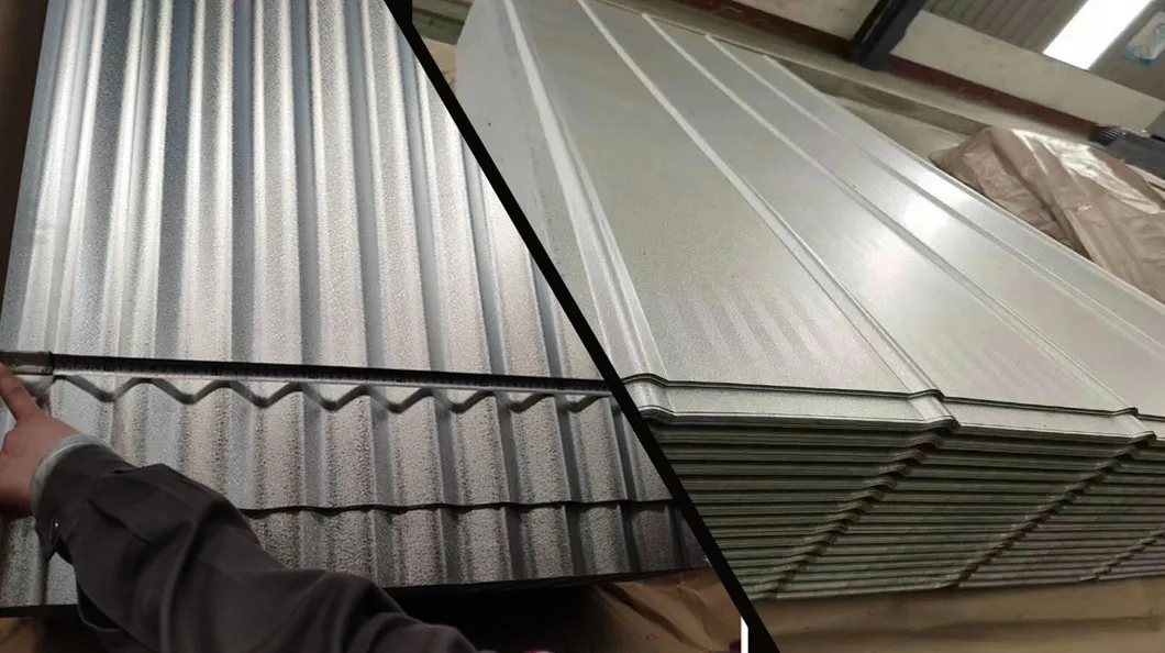 Aluzinc/Zinc Coated Wave Roofing Sheet