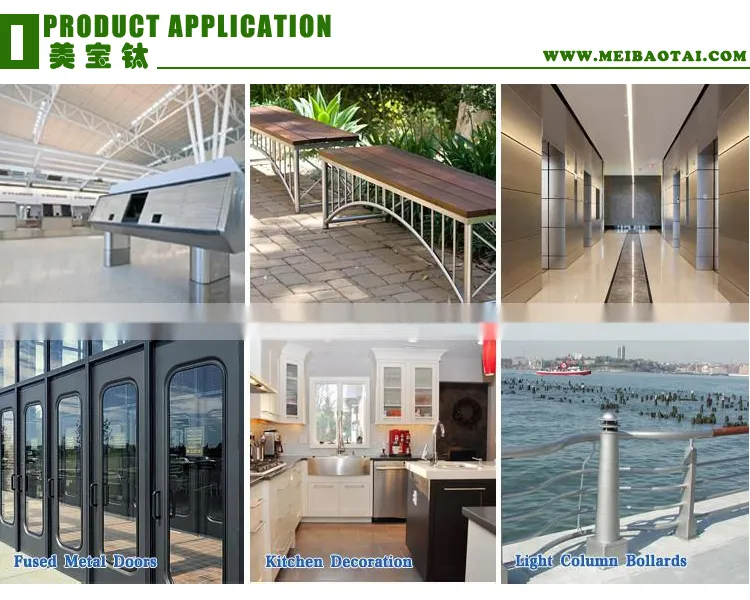 Anti Brass Copper Color Kitchen Appliance Material Decorative Plate 1219*2438mm 0.75mm 201 Stainless Steel Sheet