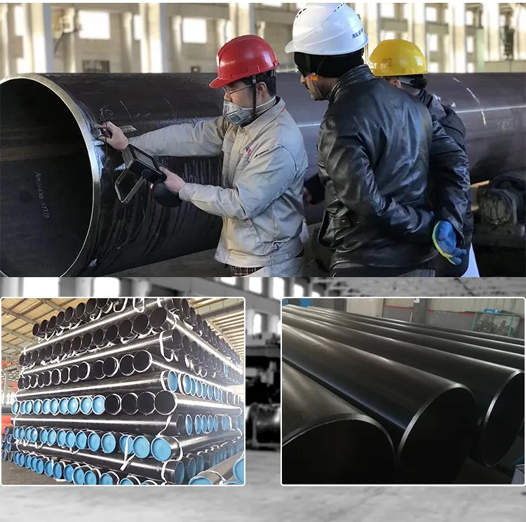 API 5L X56 Psl1 Psl2 Spiral Weld Tube SSAW LSAW ERW Carbon Steel Line Pipe