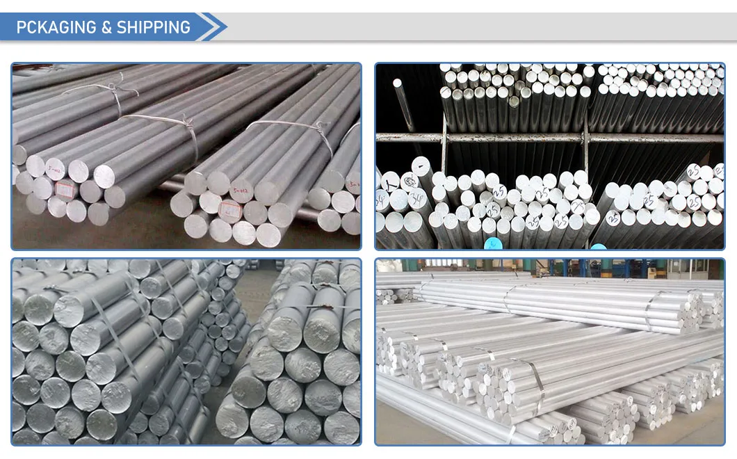 ASTM 1060 6063 6082 Extruded Solid Round Aluminum Bar