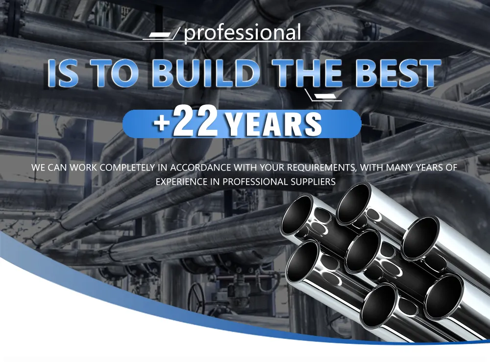 ASTM A249 En 10217-7 Austenitic Stainless Steel Welded Tube Manufacturer