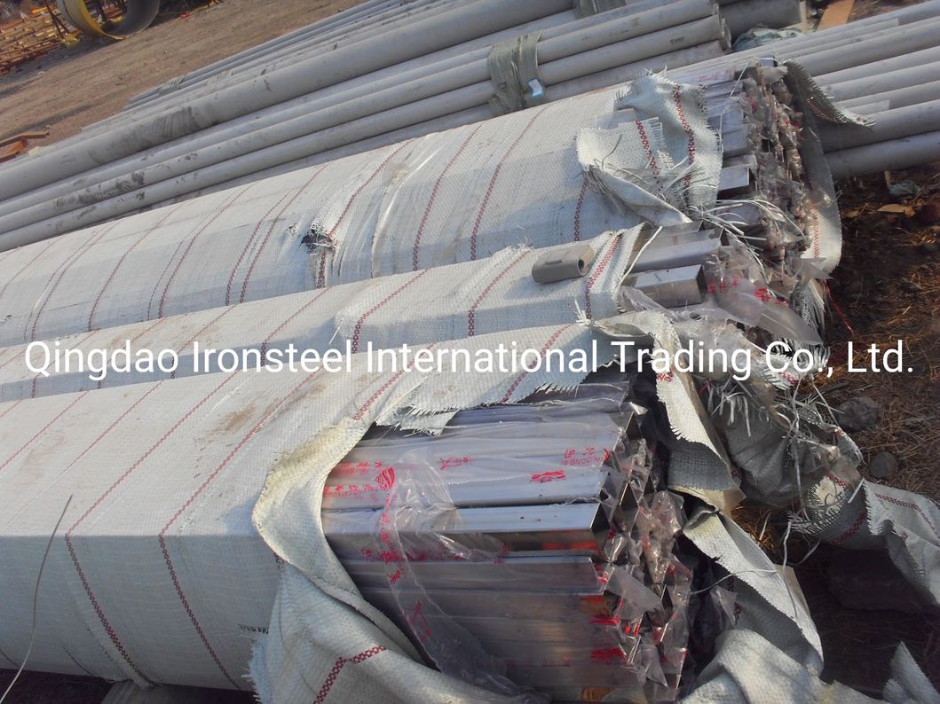 ASTM A312 TP304/Tp316 Square/Rectangle Seamless Stainless Steel Pipe Ss Pipe
