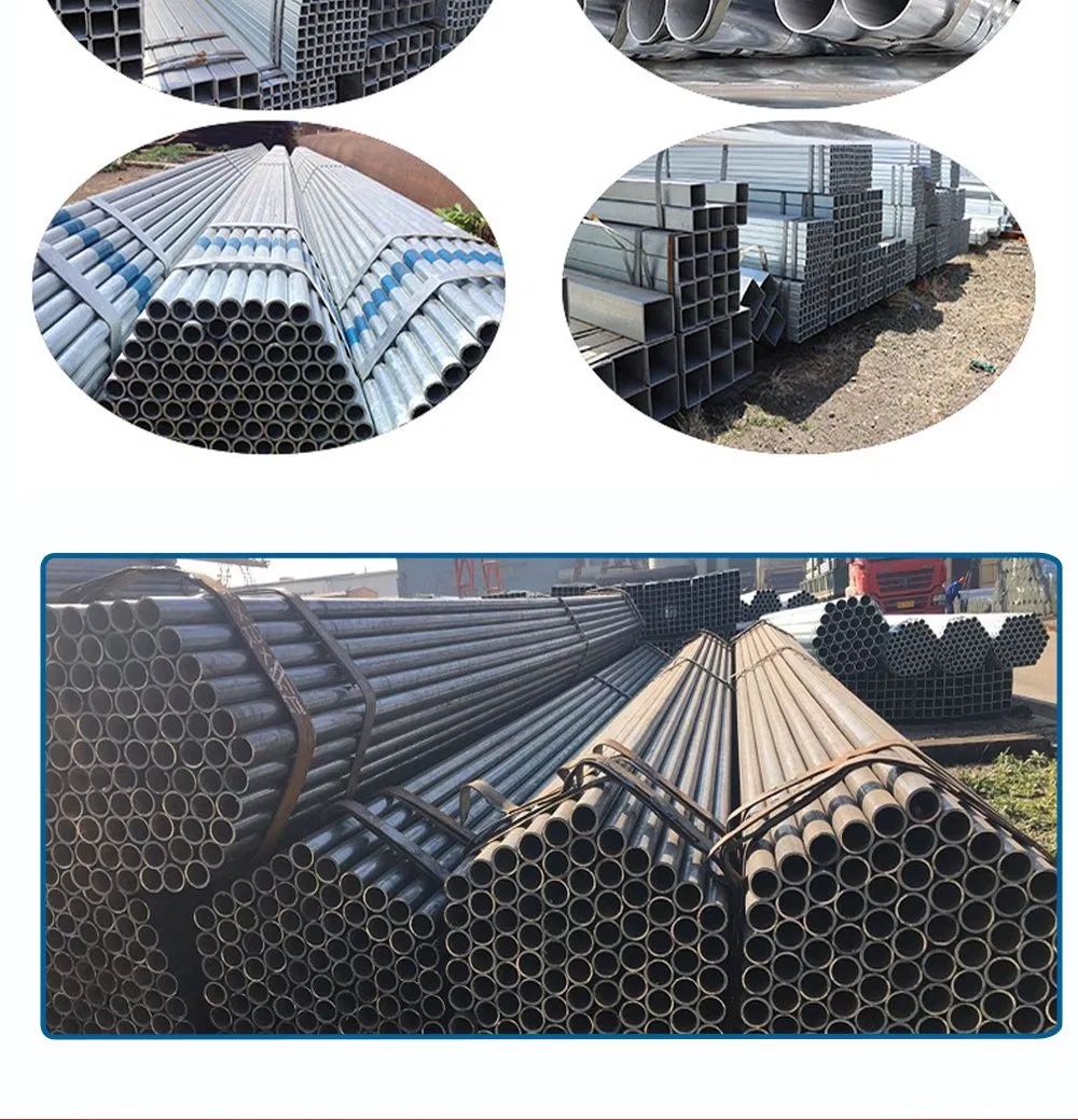 ASTM A53 Z80 Galvanized Steel Pipe, 2.5 Inch Galvanized Iron Pipe Price, 48.6mm Gi Pipe Schedule 40 Price
