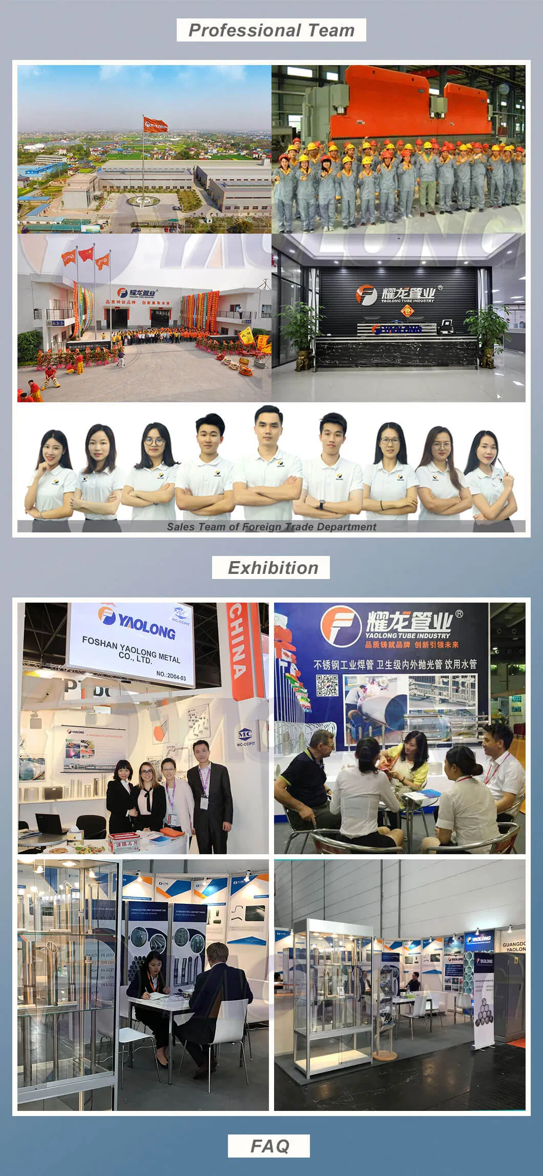 ASTM A789 ASME SA249 5 Inch Tube Chimney Flue Pipe Stainless Steel Piping for HVAC Systems