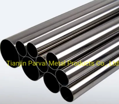 Best Selling 201 202 304 SUS304 304L 316L Stainless Welded Steel Pipes/Seamless Tubes Brush Polish Finish 2b Ba 6K 8K Surface Round Tube Sts316ln Sts316j1