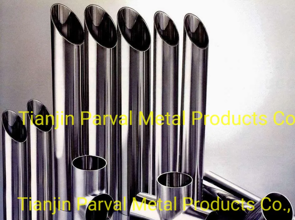 Best Selling 201 202 304 SUS304 304L 316L Stainless Welded Steel Pipes/Seamless Tubes Brush Polish Finish 2b Ba 6K 8K Surface Round Tube Sts316ln Sts316j1