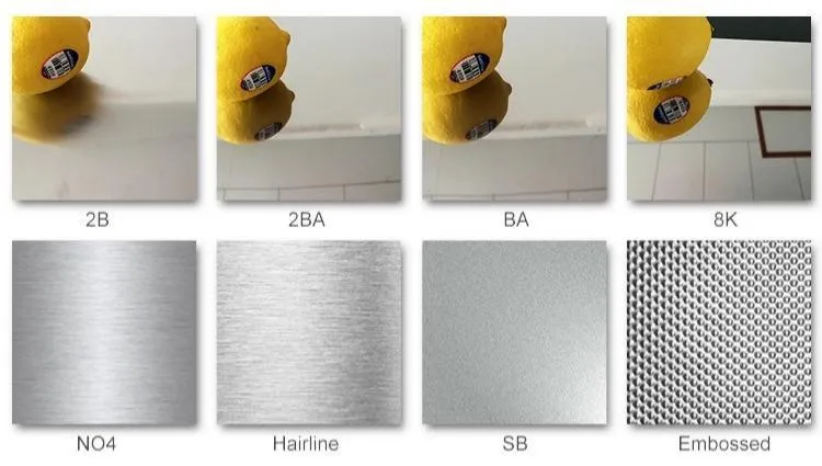 Bright Polished Finish Stainless Steel Plate/Sheet 304 316L 2205 2507 2520 Colored Stainless Steel Plate