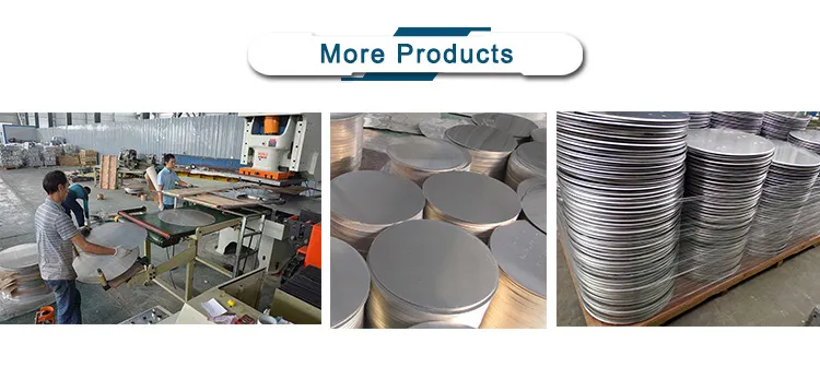 Bright Surface Alloy 1050 1060 1070 Aluminum Disc Round Plate for Bakeware