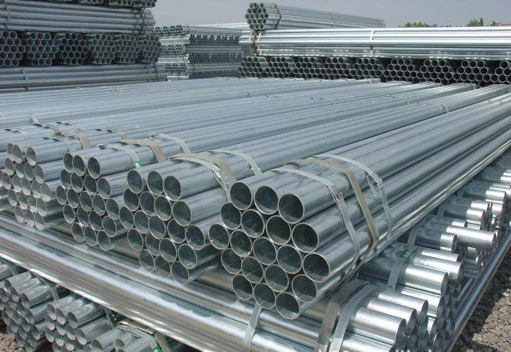 BS1139 / En39 48.3mm*3.2mm Hot Dipped Galvanized Steel Pipes