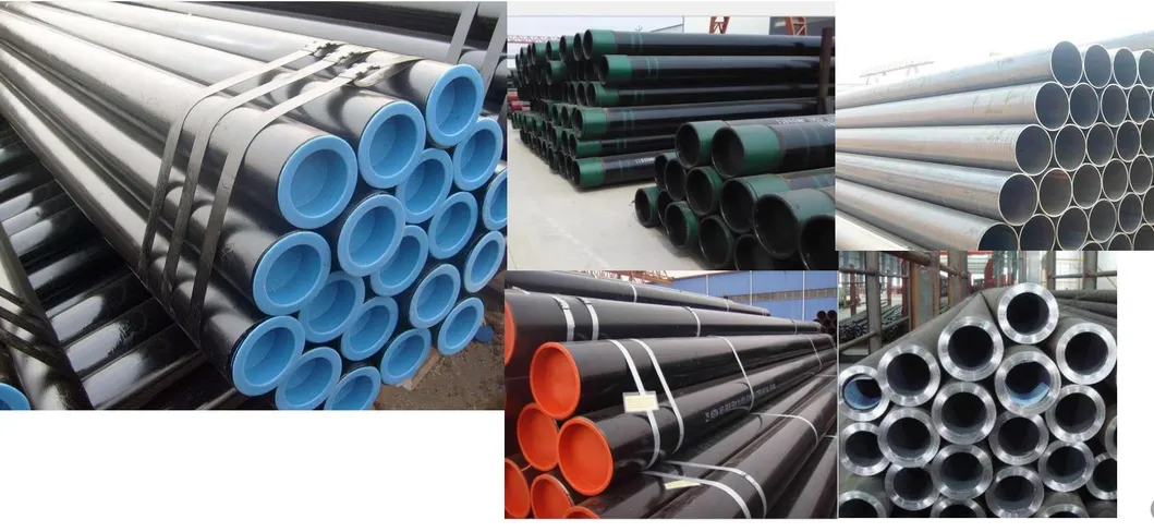 Carhon /Alloy Seamless Steel Pipe and Round Tube St37 St52 Q345b Customized Length