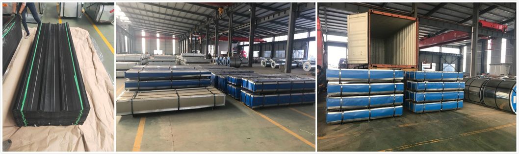 CGCC Dx51d PPGI Prepainted Galvanized Color Coated Steel Corrugated Roofing Sheet