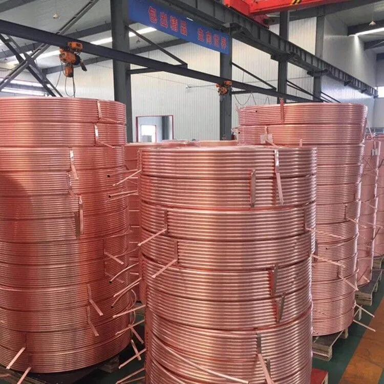 China 1/4′ ′ 3/8′ ′ 1/2′ ′ 3/4′ ′ Air Condition and Refrigerator Copper Tube Coil