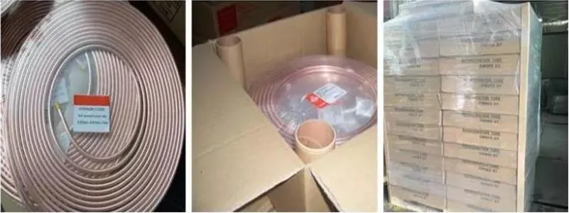 China 1/4′ ′ 3/8′ ′ 1/2′ ′ 3/4′ ′ Air Condition and Refrigerator Copper Tube Coil