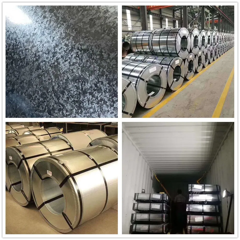 China Galvanized Steel Coil 30-275G/M2 Hot Dipped Zinc Coating
