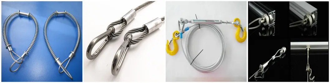 China Supplier 304/316/316L 4-6mm Stainless Steel Wire Rope Wholesale