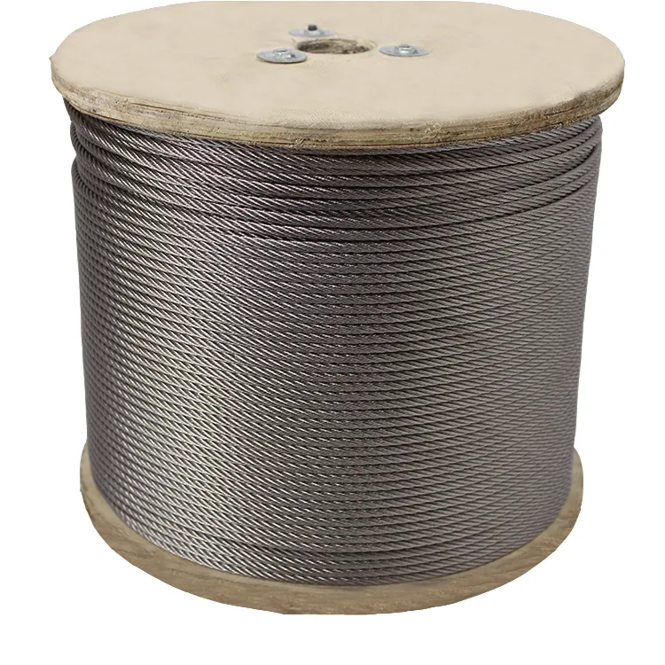 China Supplier 304/316/316L 4-6mm Stainless Steel Wire Rope Wholesale