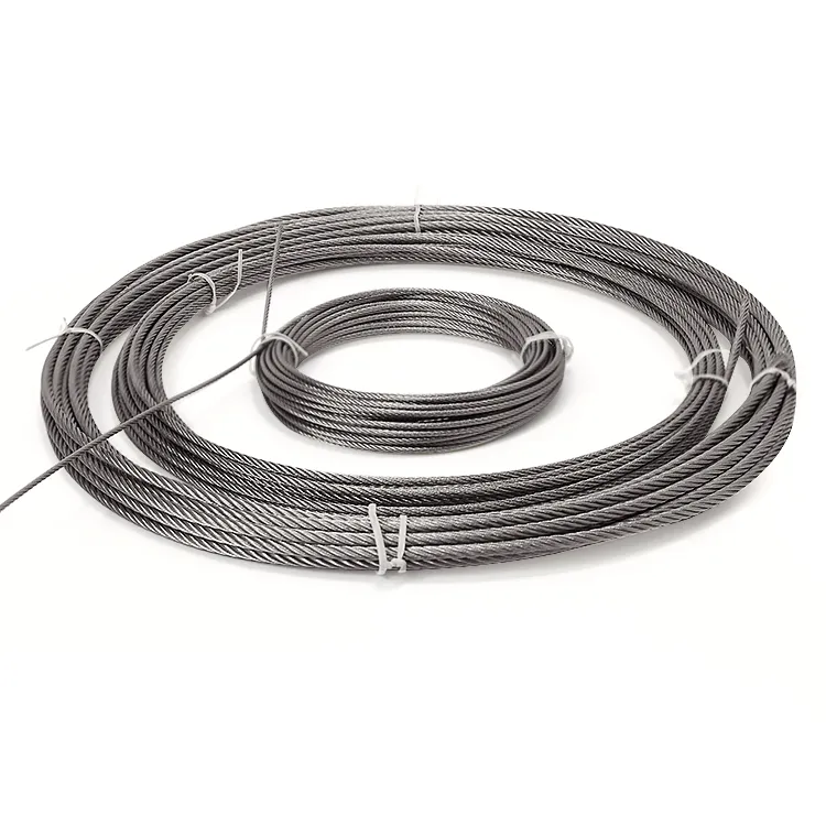 China Supplier 304/316/316L 4-6mm Stainless Steel Wire Rope Wholesale