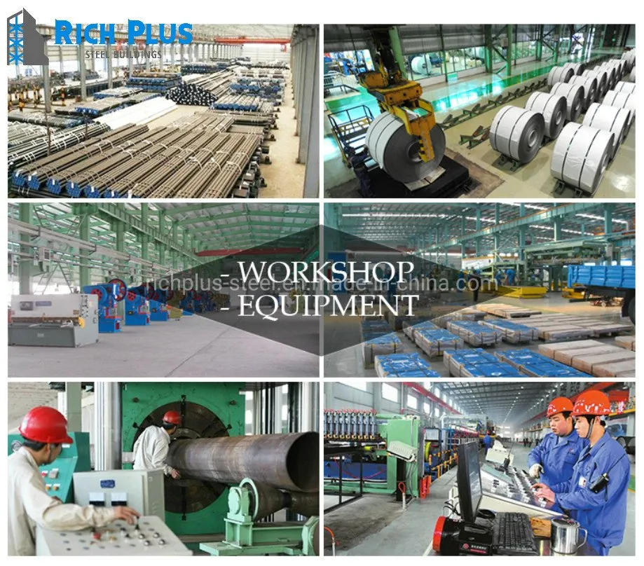 China Supplier Steel Structure Warehouse Frame GB Standard Q235/Q355 H Beam Steel