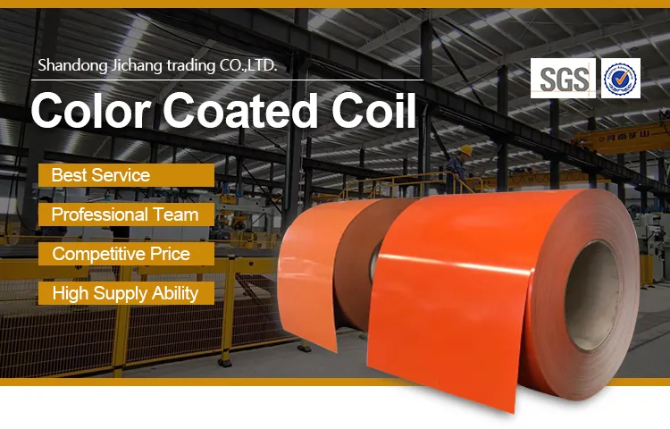 Cold Rolled Steel Coils / PPGI Prepainted Steel Sheet / Zinc Aluminium Roofing Coils
