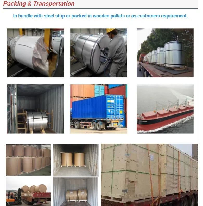 Cold Rolled Steel Coils / PPGI Prepainted Steel Sheet / Zinc Aluminium Roofing Coils