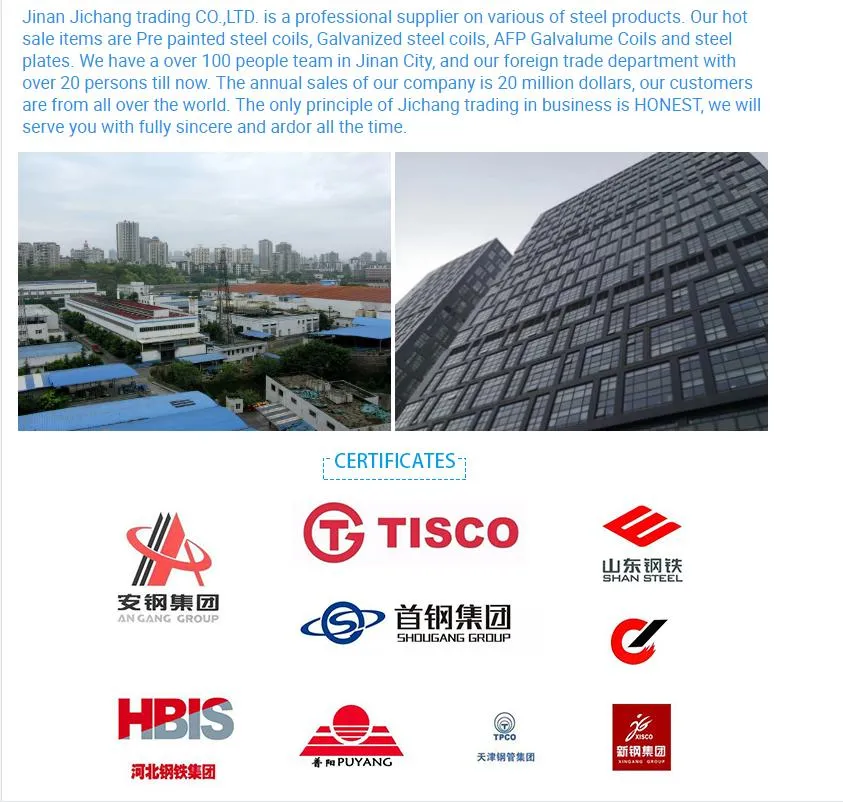 Cold Rolled Steel Coils / PPGI Prepainted Steel Sheet / Zinc Aluminium Roofing Coils