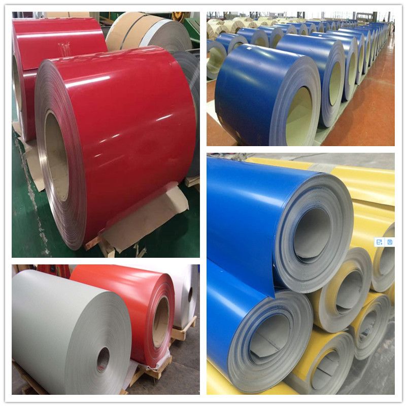 Color Coated Aluminum Coils Prepainted Aluminium Strip Coil for Roller Shutter PE Coating Ppal