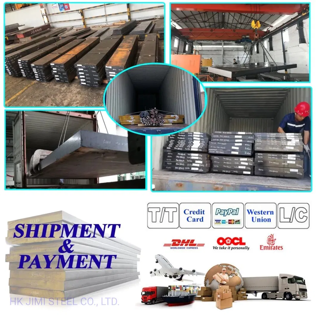 D3m 1.2080 Cr12 S7 1.2357 1.2767 1.2510 O1 Die Alloy Tool Steel Plate Sheet Mould Flat Bar