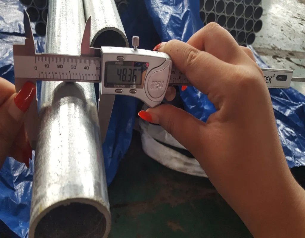 Scaffolding Pipe Load Capacity Hot DIP Galvanized Steel Pipe