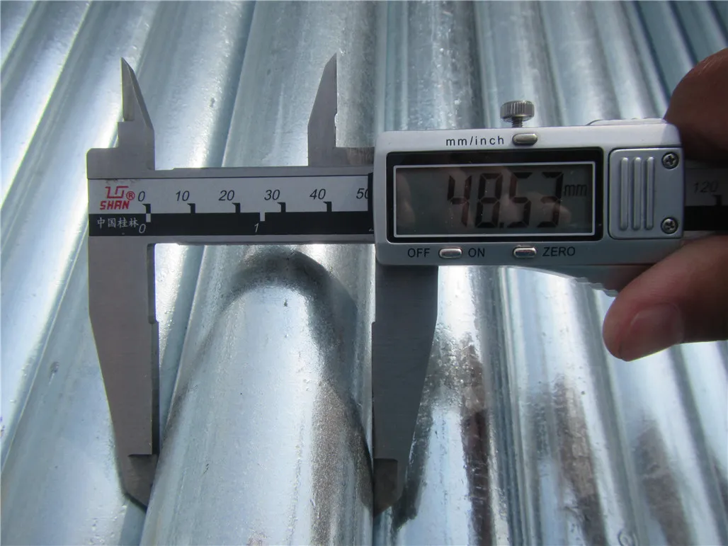 Factory Direct Sale High Quality Galvanized Steel Pipe Galvanized Steel Pipe