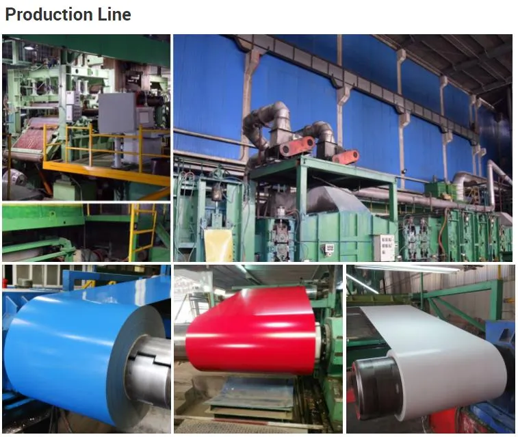 Factory Direct Sale, Low Price, Minimum Order Per Ton. PPGI Width