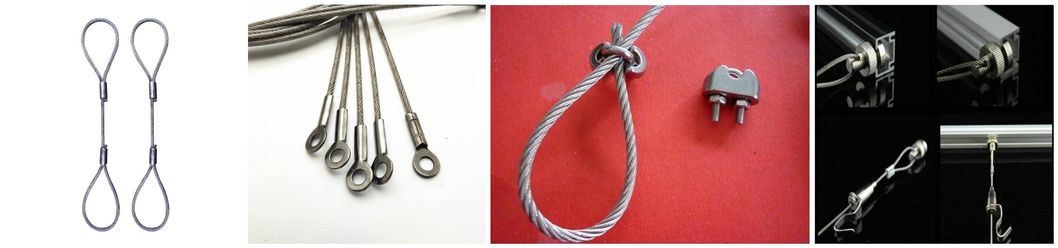 Factory Hot Sale 304 316 316L Stainless Steel Wire Rope