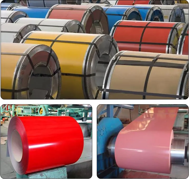 Factory Manufacture PPGI Steel Coil, Color Coated and Prepainted Galvanized PPGI Steel Roll Multiple Model
