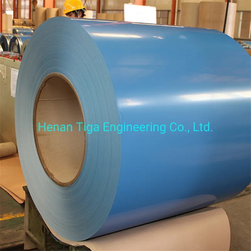 Factory Wholesale Matte Ral Color Coated Prepainted Galvanized Steel Coil