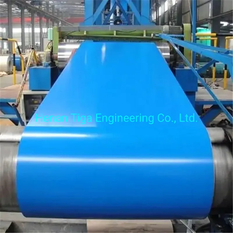 Factory Wholesale Matte Ral Color Coated Prepainted Galvanized Steel Coil