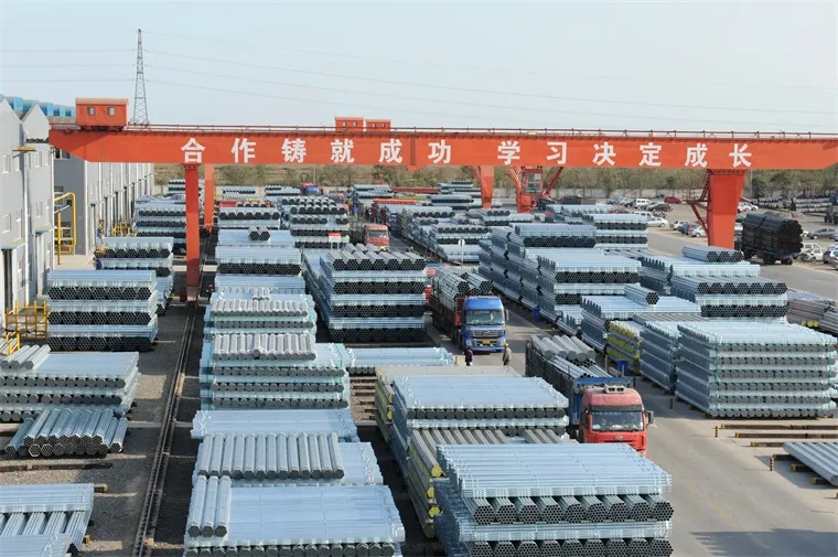Galvanized Steel Pipe Loading in Container or as The Customer′s Request