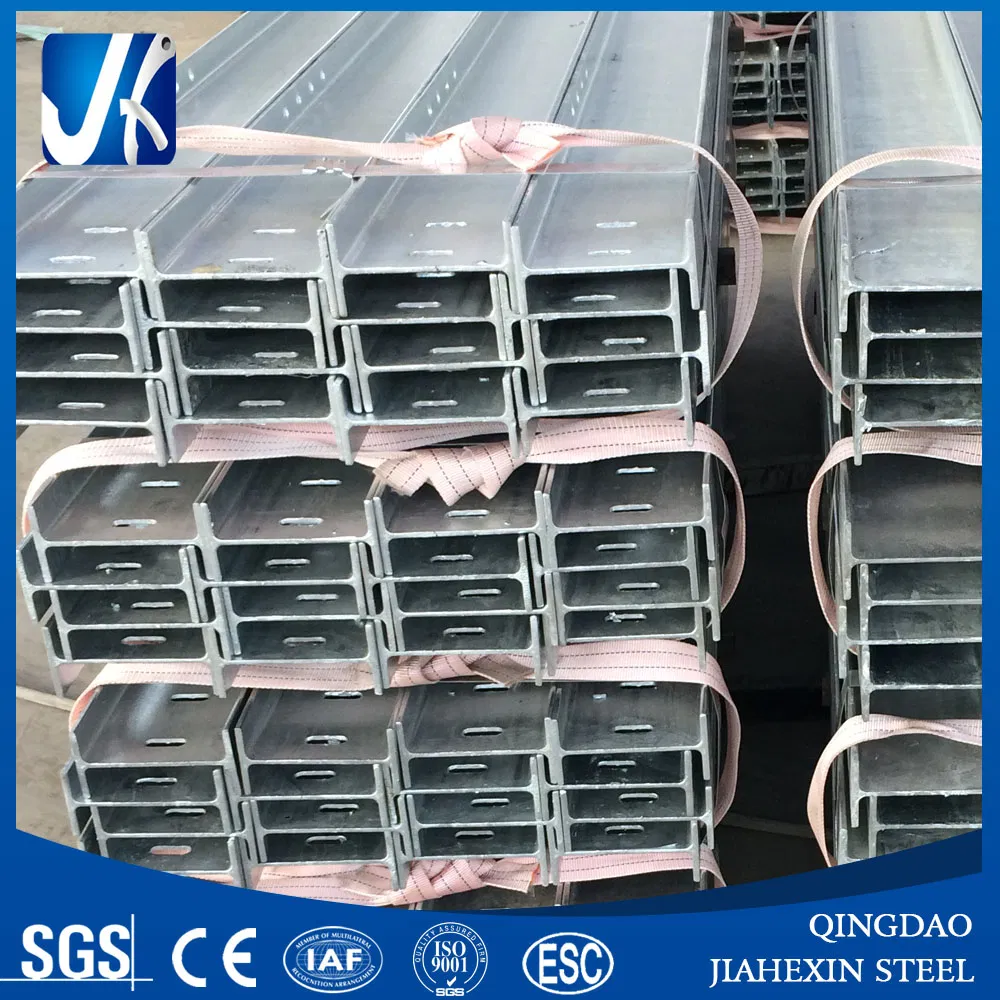 H Supporting with Bold Connection, Hot Dipped Galvanize